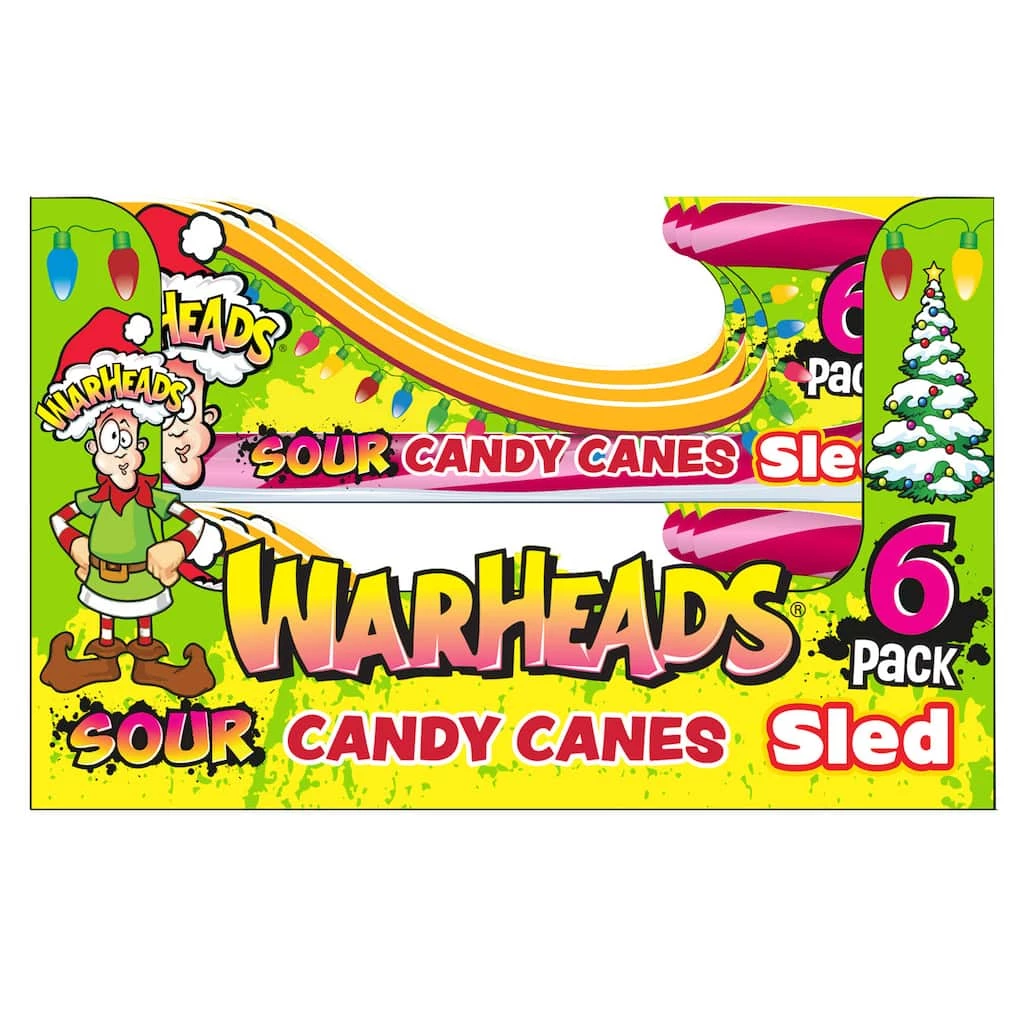 Promo π Warheads® Sour π¬ Candy Canes Sled by Impact βοΈ 3 Promo π Warheads® Sour π¬ Candy Canes Sled by Impact βοΈ