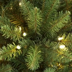 New 🎁 6 Pack: 3ft. Pre-Lit Fraser Fir Artificial 🎄 Christmas Tree in Burlap Bag, Clear Lights by Puleo International 🎁 -Christmas Shop D248361S 3