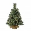 New 😍 6 Pack: 2ft. Pre-Lit Artificial 🎄 Christmas Tree in Burlap Sack, Warm White LED Lights by Puleo International ⌛ -Christmas Shop D393389S 1