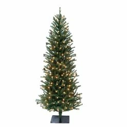 Deals 💯 6 Pack: 5ft. Pre-Lit Fir Artificial 🎄 Christmas Tree, Clear Lights by Puleo International 💯