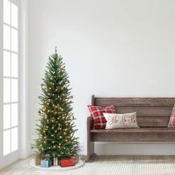 Deals 💯 6 Pack: 5ft. Pre-Lit Fir Artificial 🎄 Christmas Tree, Clear Lights by Puleo International 💯 -Christmas Shop D393400S 3