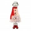 Deals ⌛ 6 Pack: 4ft. Pre-Lit White Snowman Artificial 🎁 Christmas Tree, Clear Lights by Puleo International ⌛ -Christmas Shop D393483S 1