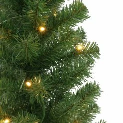 Cheapest 😍 6 Packs: 2 ct. (12 total) 3.5ft. Pre-Lit Battery Operated Artificial 🎅 Christmas Tree in Box Planter, Warm White LED Lights by Puleo International 👍 -Christmas Shop D659605S 2