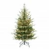 Buy 🧨 6 Pack: 4.5ft. Pre-Lit Balsam Fir Artificial ❄ Christmas Tree, Clear Incandescent Lights by Puleo International 🌟 -Christmas Shop D659686S 1