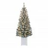 Best deal 🤩 6 Packs: 2 ct. (12 total) 5ft. Pre-Lit Western Spruce Artificial Potted 🎄 Christmas Tree, Clear Incandescent Lights by Puleo International 🎁 -Christmas Shop D659687S 1