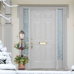 Budget ✨ 6 Pack: 4ft. Lighted ❄ Christmas Lamp Post Decoration by Puleo International ✨ -Christmas Shop D659721S 3