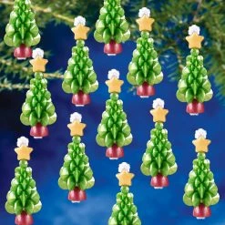 Coupon 🧨 The Beadery® 2.25" Mini Pearl Tree Holiday Beaded Ornament Kit 😀