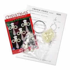 Deals 🔔 Design Works™ 10ct. Crystal Angels Beaded Ornament Kit 🧨 -Christmas Shop D661080S 2