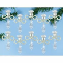 Deals 🔔 Design Works™ 10ct. Crystal Angels Beaded Ornament Kit 🧨 -Christmas Shop D661080S 3