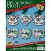 Best Pirce 😉 Design Works™ Snow Couple Plastic Canvas Ornament Kit ⌛ -Christmas Shop D661107S 1