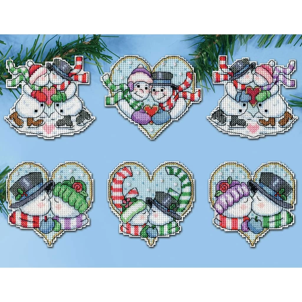 Best Pirce π Design Works™ Snow Couple Plastic Canvas Ornament Kit β 5 Best Pirce π Design Works™ Snow Couple Plastic Canvas Ornament Kit β - Image 3