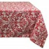 Top 10 🌟 Tango Red Damask Tablecloth 60" x 84" by DII 🤩 -Christmas Shop D666806S 1