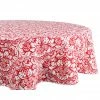 Wholesale 🌟 Tango Red Damask Tablecloth 70" Round by DII 🌟 -Christmas Shop D666807S 1