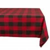 Cheap β€οΈ Buffalo Check Red Tablecloth 52" x 52" by DII β 2 Cheap β€οΈ Buffalo Check Red Tablecloth 52" x 52" by DII β -Christmas Shop D666828S 1
