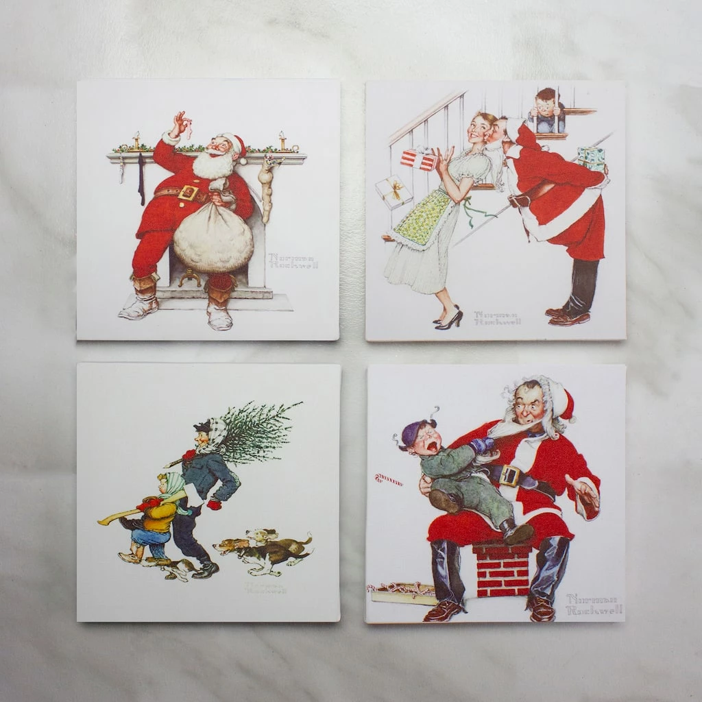 Coupon π Classic Norman Rockwell π Christmas Scene Canvas Prints Set, 4ct. by Northlight π 5 Coupon π Classic Norman Rockwell π Christmas Scene Canvas Prints Set, 4ct. by Northlight π - Image 3