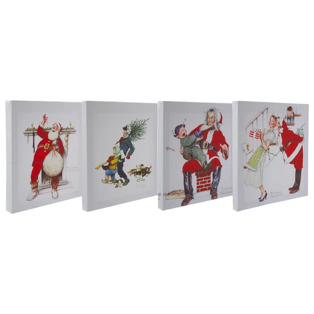 Coupon π Classic Norman Rockwell π Christmas Scene Canvas Prints Set, 4ct. by Northlight π 6 Coupon π Classic Norman Rockwell π Christmas Scene Canvas Prints Set, 4ct. by Northlight π - Image 4