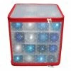 Deals ✔️ 12.5" Transparent Zip-Up 🎅 Christmas Ornament Storage Box by Northlight 💯 -Christmas Shop D676173S 1