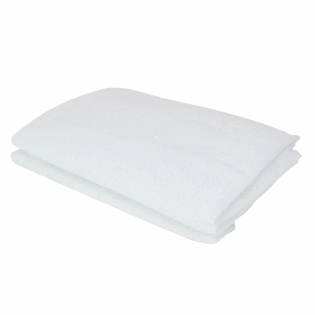 Budget π White Glittered Soft Plush Buffalo Artificial π Christmas Snow Drape by Northlight π 3 Budget π White Glittered Soft Plush Buffalo Artificial π Christmas Snow Drape by Northlight π