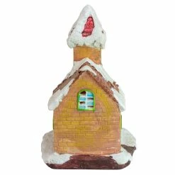 Coupon 🧨 8.5" LED Lighted Church 🎁 Christmas Village Decoration by Northlight ⭐ -Christmas Shop D676292S 3