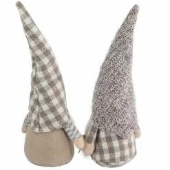 Discount π₯° 13" Beige & White Gingham Nordic π Christmas Gnome Set by Northlight β¨ 7 Discount π₯° 13" Beige & White Gingham Nordic π Christmas Gnome Set by Northlight β¨ -Christmas Shop D676302S 3
