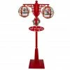 Coupon 🌟 6ft. Lighted Red & Gold Musical Double 🎁 Christmas Street Lamp by Northlight 👏 -Christmas Shop D676346S 1