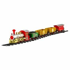New π 16-Piece Lighted & Animated π Christmas Express Train Set by Northlight π―