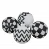 Cheap ✨ 2.5" Black & White Glass Ball Décor Set by Northlight ✨ -Christmas Shop D676403S 1