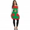 Best Sale 🔔 Standard ❄ Christmas Elf Apron by Amscan ✨ -Christmas Shop D677132S 1