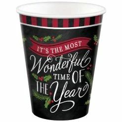 Best reviews of ✨ 9oz. ❄ Christmas Most Wonderful Time Paper Cups, 54ct. by Amscan 🎉
