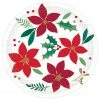 Outlet ❤️ 7" Round 🎅 Christmas Wishes Paper Plates, 40ct. by Amscan 👍 -Christmas Shop D677164S 1