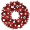 Hot Sale 🎉 17" Light-Up Tinsel 🎄 Christmas Wreath by Amscan ❤️