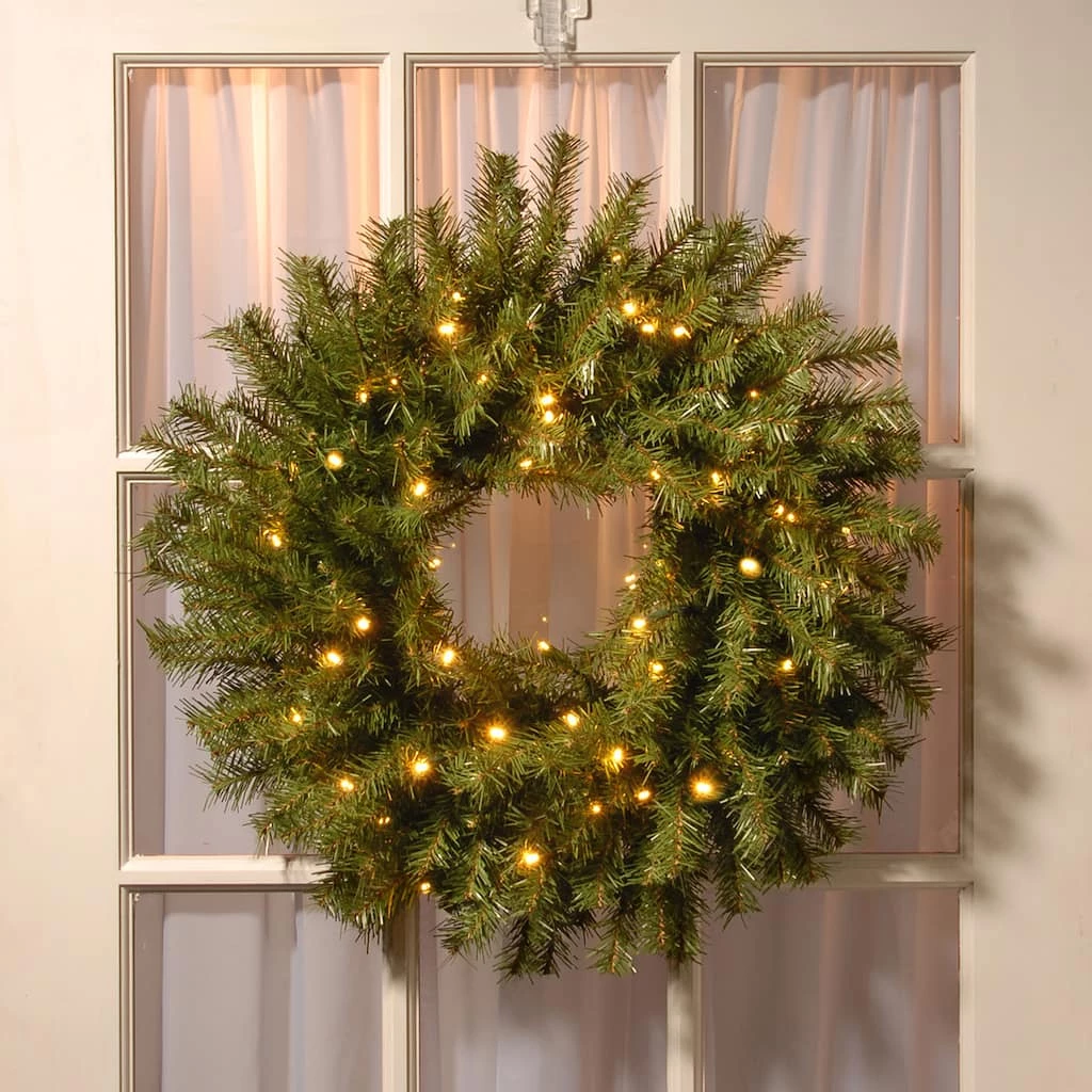 Brand new π 24" LED Norwood Fir Wreath by National Tree Company π₯ 4 Brand new π 24" LED Norwood Fir Wreath by National Tree Company π₯ - Image 2