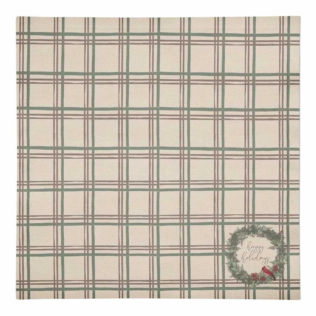 Top 10 π Happy Holidays Plaid Cotton Twill Napkin by Designs Direct π 3 Top 10 π Happy Holidays Plaid Cotton Twill Napkin by Designs Direct π