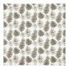 Best deal 👍 Pine Cones on White Cotton Twill Napkin by Designs Direct ⭐ -Christmas Shop D679507S 1