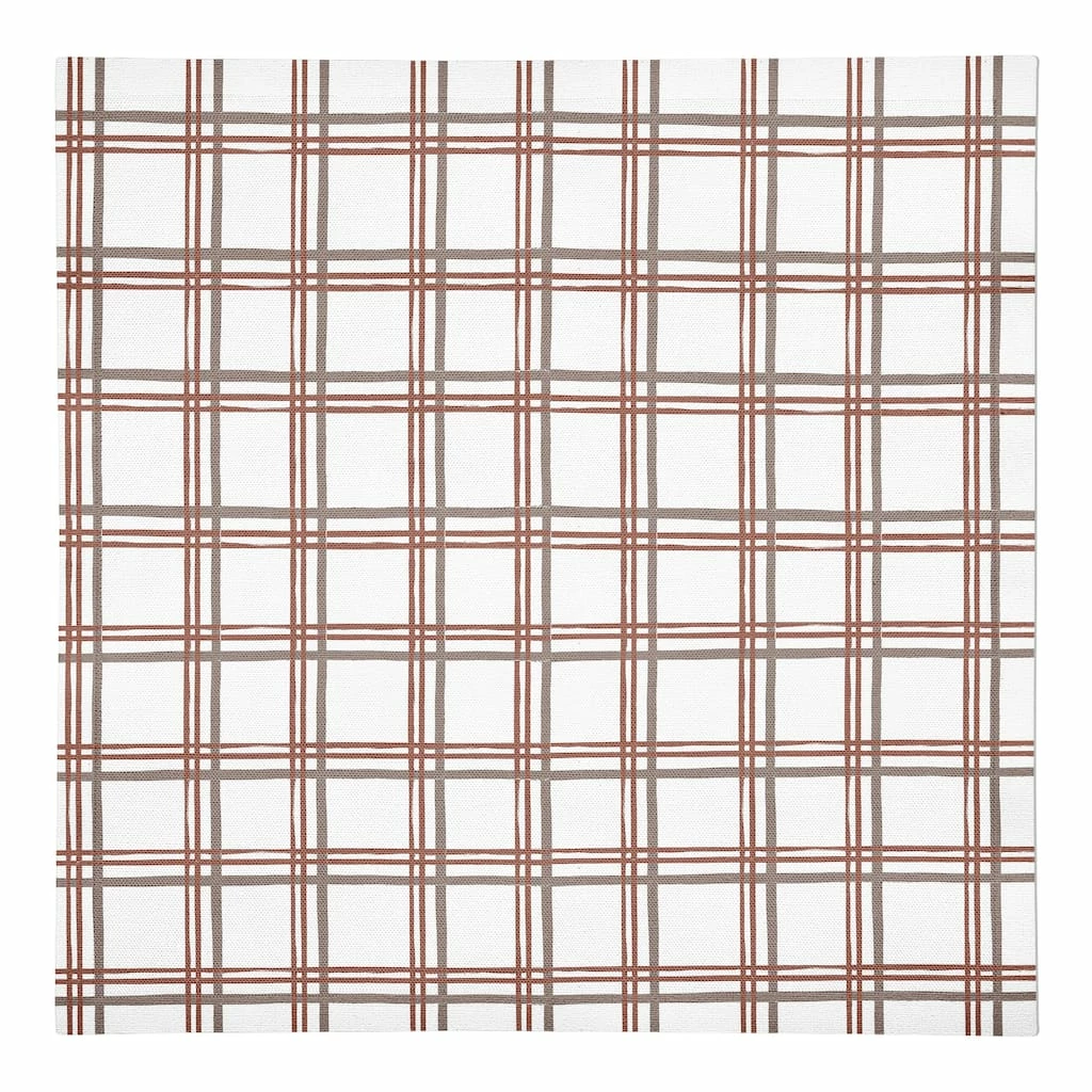 Buy π₯ Holiday Plaid on White Cotton Twill Napkin by Designs Direct π 3 Buy π₯ Holiday Plaid on White Cotton Twill Napkin by Designs Direct π