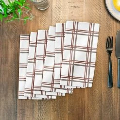 Buy π₯ Holiday Plaid on White Cotton Twill Napkin by Designs Direct π 7 Buy π₯ Holiday Plaid on White Cotton Twill Napkin by Designs Direct π -Christmas Shop D679512S 3