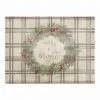 Top 10 ❤️ Merry & Bright Plaid Cotton Twill Placemat by Designs Direct 🎉 -Christmas Shop D679513S 1