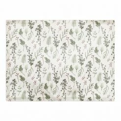 Buy 🧨 Pine Greenery on White Cotton Twill Placemat by Designs Direct 🎉