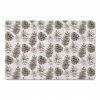 Best reviews of 🌟 Pinecones on White Floor Mat by Designs Direct 🔥 -Christmas Shop D679529S 1