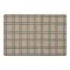 New 👏 Holiday Plaid on Brown Floor Mat by Designs Direct 👍 -Christmas Shop D679534S 1
