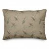 Coupon 🔥 Pine & Birds on Brown Rectangle Throw Pillow by Designs Direct 🥰 -Christmas Shop D679575S 1