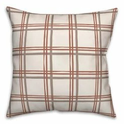 Buy 💯 Holiday Plaid Throw Pillow by Designs Direct 👏