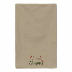 Hot Sale ✨ Brown Merry 🎄 Christmas Cardinal Tea Towel Set by Designs Direct ✔️ -Christmas Shop D679586S 4