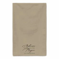 Cheap ❤️ Brown Believe in Magic Tea Towel Set by Designs Direct 🔥 -Christmas Shop D679591S 4