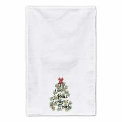 New ✨ White 🎄 Christmas Word Tree Tea Towel Set by Designs Direct 👍 -Christmas Shop D679596S 4