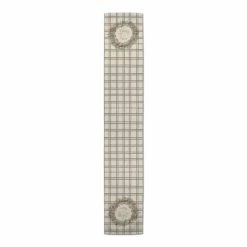 Best deal 😀 72" Merry & Bright Plaid Cotton Twill Runner by Designs Direct 😀 -Christmas Shop D679598S 3
