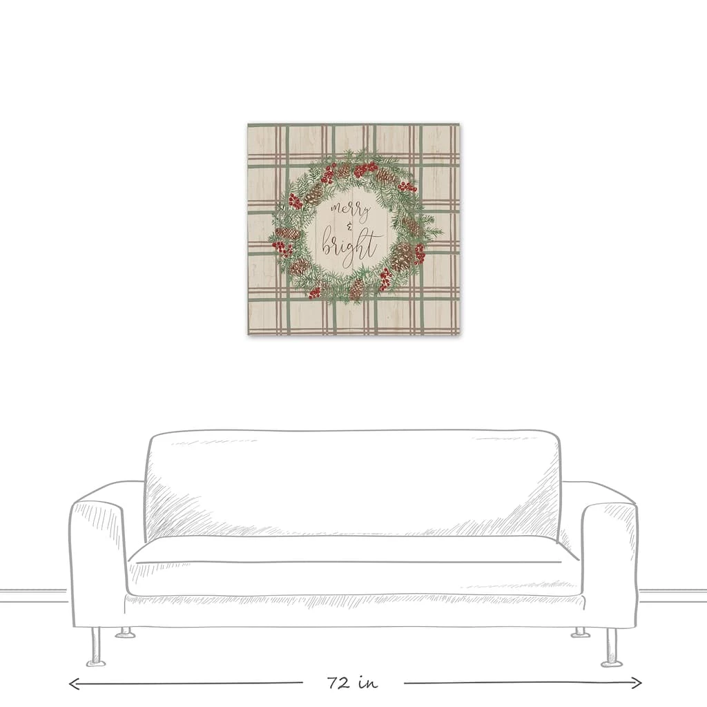 Promo π Merry & Bright Plaid Canvas Wall Art by Designs Direct π 7 Promo π Merry & Bright Plaid Canvas Wall Art by Designs Direct π - Image 5