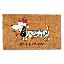 New 👍 Feliz Navi-Dog Doormat by Designs Direct 🧨