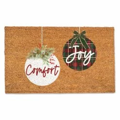 Flash Sale 💯 Comfort & Joy Ornaments Doormat by Designs Direct 👏