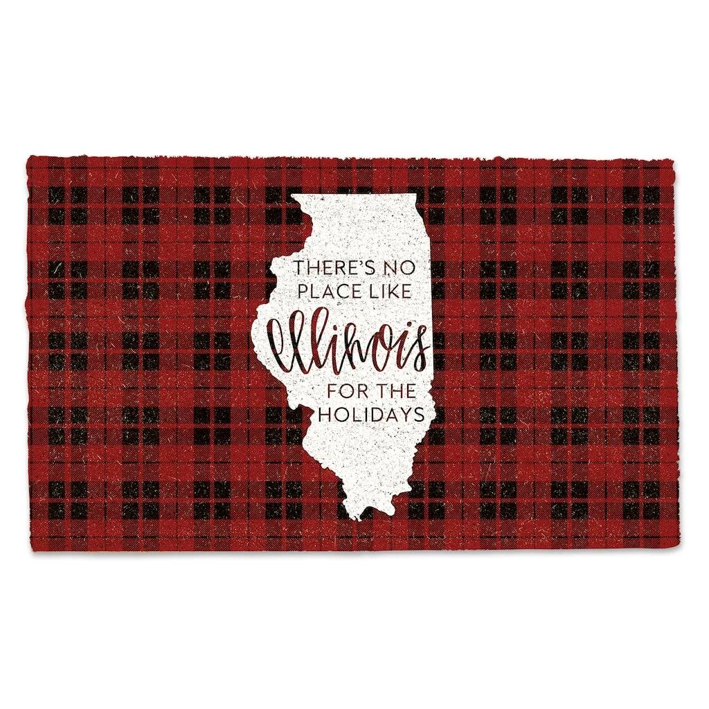 Outlet π Illinois For the Holidays Doormat by Designs Direct β 3 Outlet π Illinois For the Holidays Doormat by Designs Direct β